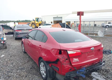 2016 Kia Forte Lx from USA, damaged, VIN KNAFK4A61G5457683
